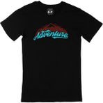 Cix Turkuaz Adventure Siyah Erkek T-shirt
