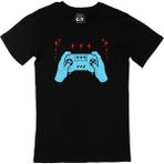 Cix Turkuaz Joystick Siyah Erkek T-shirt