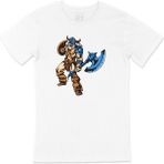 Cix Viking Baltalı Beyaz T-shirt