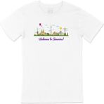Cix Welcome To America Beyaz T-shirt