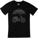 Cix Wild & Free Bisiklet Siyah T-shirt