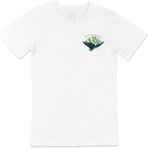 Cix Wild Life World Beyaz Cep Logo Tasarımlı Erkek T-shirt