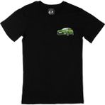 Cix Yeşil Cupe Araba Siyah Erkek T-shirt