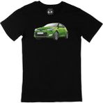 Cix Yeşil Cupe Araba Siyah T-shirt