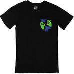 Cix Yeşil Don't Panic Bro Siyah Cep Logo Tasarımlı Erkek T-shirt