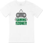 Cix Yeşil Gaming Zone Beyaz T-shirt