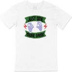Cix Yeşil Just One More Game Beyaz T-shirt