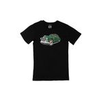 Cix Yeşil Klasik Araba Siyah T-shirt