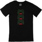 Cix Yeşil Own Your Game Siyah Kırmızı Erkek T-shirt