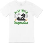 Cix Yeşil Play Your Imagination Beyaz T-shirt