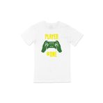 Cix Yeşil Player One Beyaz T-shirt