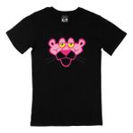 Cix Yorgun Pembe Panter Siyah T-shirt