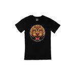 Cix Yuvarlak Kızgın Kaplan Siyah T-shirt