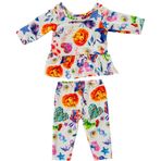 CIYODO 1 Takım cadılar bayramı oyuncak bebek giysileri kız elbise bebek kostümleri 18 inç bebek giysileri giysi için bebek pumokin desen bebek kıyafeti sevimli giysiler Giyim tedarik bez