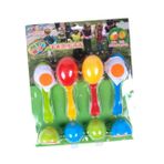 CIYODO 8 Çocuk Denge Oyunu Kapalı Denge Oyunu Çocuklar Denge Oyuncak Kapalı Denge Oyuncak Çalışan Denge Oyuncak Eğitici Oyuncak Çocuk Oyuncakları Spor Oyuncakları Kaşık Yumurta