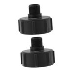 CIYODO Ibc Tank Adaptör Seti - 2 Adet Ibc Tote Kamlock Bağlantı Parçaları Su Tankı Için 3/4 İnç Bağlantı Parçası Bahçe Için Kolay Kurulum