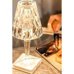 CİYU TİCARET Kristal Led Abajur Gece Lambası Dekoratif Masa Lambası