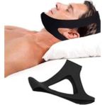 Ciyu Ticaret Uyku Maskesi Çene Bandı Uyku Apnesi Anti Snoring Uyku Maskesi - Siyah