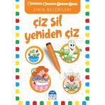 Çiz Sil Yeniden Çiz Turuncu Kitap) - Martı Çocuk Yayınları