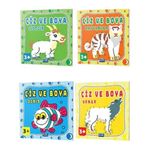 Çiz ve Boya Seti - 4 Kitap Takım - Parıltı Yayınları