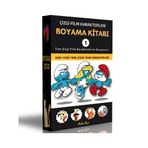 Çizgi Film Karakterleri Boyama Kitabı-1 Enine Boyuna Eğitim
