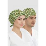 ÇİZGİ MEDİKAL Asi Kamuflaj Desenli Bone (Cotton Likra Kumaş)