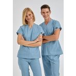 ÇİZGİ MEDİKAL Dr Greys Terikoton Duman Gri Doktor Hemşire Forması Medikal Forma Cerrahi Takım Ince Kumaş(ALT ÜST)