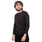 Çizgi Triko Bisiklet Yaka Desenli Kazak, S, 80425202154224, LACİVERT, Erkek