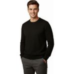 Çizgi Triko Erkek Sıfır Yaka Kazak Çelik Örgü Klasik Kalıp 4241C BGL-ST04857 - Siyah - XL