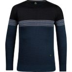 Çizgi Triko Erkek Sıfır Yaka Triko Kazak Desenli Kol ve Bel Lastikli Çelik Örgü Regular Kalıp - 5009C - Petrol - 2XL