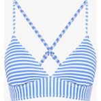 Çizgili Chiara Bralet Bikini Üstü - Renkli - 36