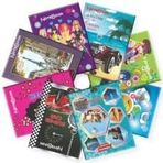 Çizgili Defter, A5 Boyut, Karton Kapak, 12 Adet