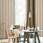 Çizgili Duvar Kağıdı | ALFA, 3704-5, Bej, Krem / 1.06x15.6 m - 16.5 m², CERTIFIATIONS: CE, Fire Retardant, ISO 9001, ISO 10002, OHSAS 18001, ISO 14001, IGI Membership