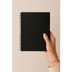 Çizgisiz Spiralli Not Defteri, A5 (15x21 cm), 60 Yaprak, 90gr. Ivory Kağıt, İçin Uygun ()