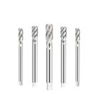 cizihuu 1pcs hss iplik musluk metrik musluk spiral flüt vidası musluk matkap matnam takımı musluk,M8-100mm