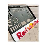 ÇİZİKDEKOR Motor Uyumlu Plakalık Red Bull Takmatik Pleksi 3d Kabartma Lazer Kesim
