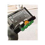ÇİZİKDEKOR MOTORSİKLET PLAKALIK GARFIELD LAZER KESİM PLEKSİ