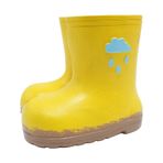 Çizme Şekilli Saksı | Yaratıcı Sarı Rainboot Şekilli Reçine Vazo - Komik Ev Dekorasyonları, Bahçe Rafı İçin Estetik Bitki Düzenleme Kabı