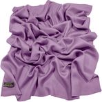 CJ Apparel Bayan el yapımı Nepal püsküllü şal Pashmina şal, Mor, Ölçü Birimi