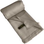 CJ Apparel Bayan tek renkli tasarım Nepal Pashmina şal, Açık Fransız Beji, Ölçü Birimi