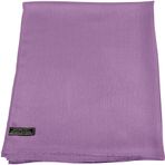 CJ Apparel Bayan tek renkli tasarım Nepal Pashmina şal, macenta, Tek Beden