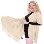 CJ Apparel Düz Renk Nepal Şal Eşarp Şal Şal Atmak Baş Sarma Pashmina YENİ, An1089, Tek Beden