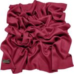 CJ Apparel Düz Renk Tasarım Nepal Saçak Şal Eşarp Şal Şal Atmak Baş Sarma Yüz Kapağı Pashmina YENİ, fuşya pembe, One Size