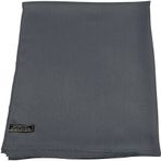 CJ Apparel Düz Renk Tasarım Nepal Saçak Şal Saniye Eşarp Atmak Baş Sarma Yüz Kapağı Pashmina YENİ, mangal kömürü, One Size