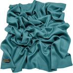 CJ Apparel Düz Renk Tasarım Saçak Şal Eşarp Wrap Atmak Baş Wrap Yüz Kapağı Pashmina YENİ Çaldı, Cam Göbeği Yeşili, Tek Beden