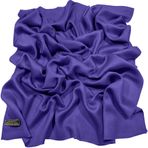 CJ Apparel Düz Renk Tasarım Saçak Şal Eşarp Wrap Atmak Baş Wrap Yüz Kapağı Pashmina YENİ Çaldı, Federal Mavi, Tek Beden