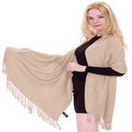 CJ Apparel Düz Renk Tasarım Şal Eşarp Şal Atmak Baş Sarma Yüz Kapağı Pashmina YENİ Çaldı, Şampanya Pembesi, Tek Beden