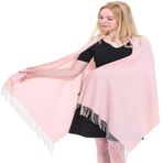 CJ Apparel Kalın tek renkli şal pamuk karışık dokuma, stola, örtü, yüz örtüsü, pashmina, giyim, Babyrosa, Ölçü Birimi