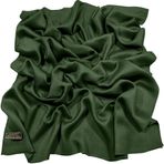 CJ Apparel Zümrüt Yeşili Saçak Düz renk Tasarım Nepal Şal Eşarp Wrap Çaldı Atmak Baş Wrap Yüz Kapağı Pashmina YENİ, zümrüt yeşili, One Size
