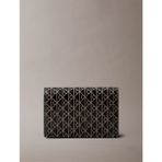 Ck LV04F1083G Emblem Aop Accordıon Cardcase Kadın Cüzdan - Kahverengi